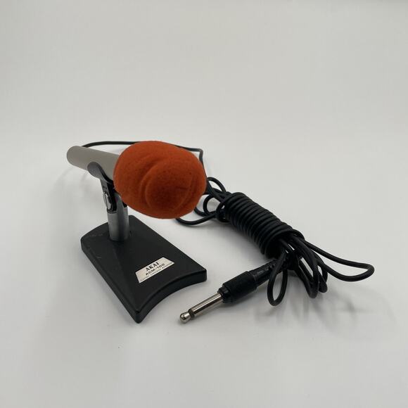 Akai Microphone ACM-100 With Stand - Picture 1 of 6